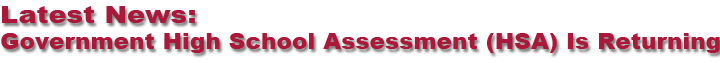 Latest News: Government HSA is returning